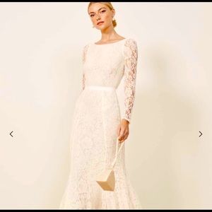 Reformation Hestia Wedding dress size 4